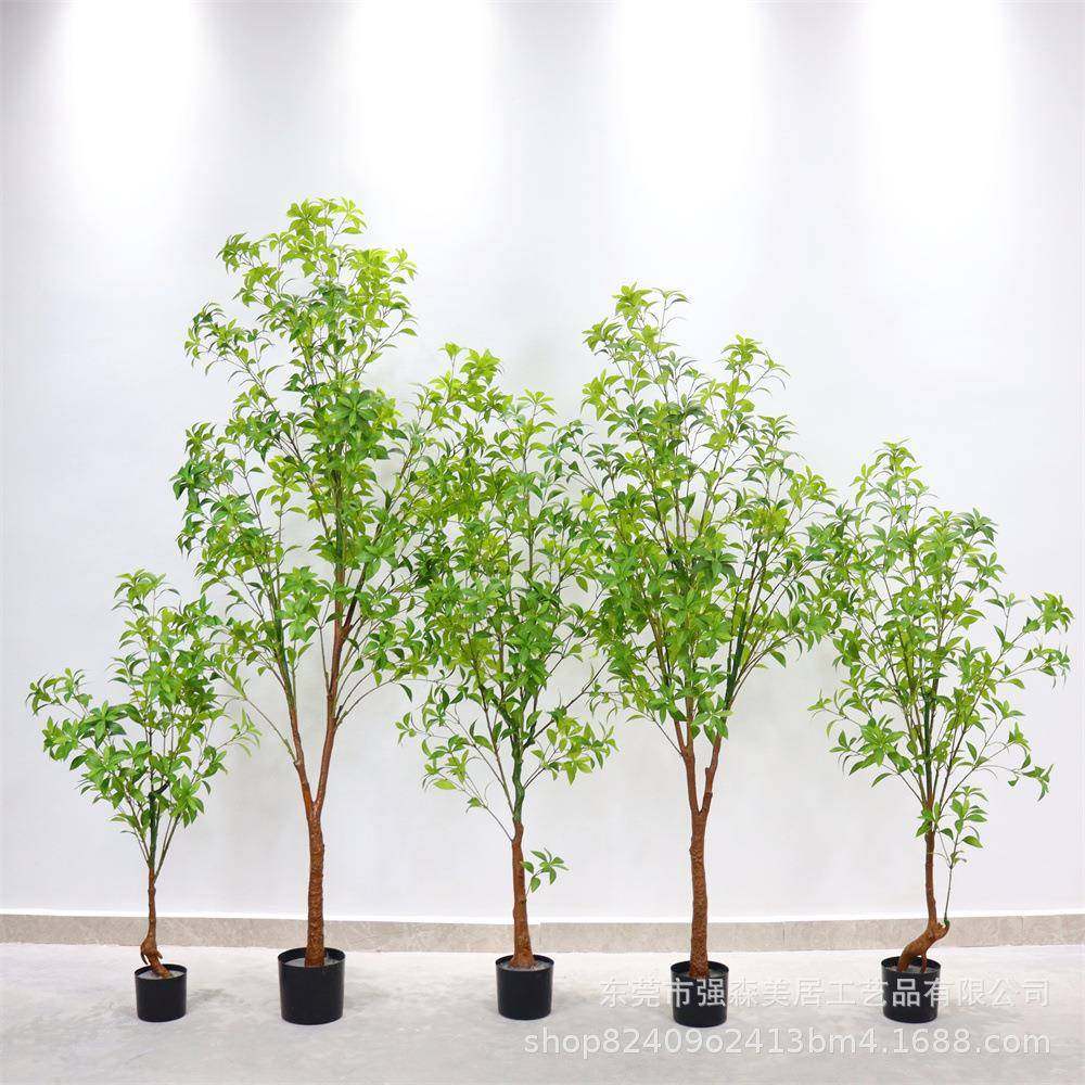 外贸款仿真植物马醉木轻奢假绿植造景仿生装饰摆件室内盆栽假树,淘宝优惠券,粉丝福利购,淘宝优惠卷