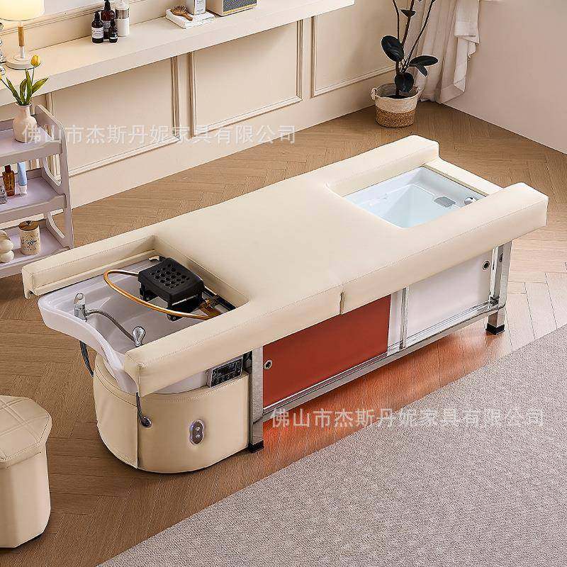 头疗床按摩洗头床足疗足浴沐足床电动升降起背美容熏蒸养发水循环,淘宝优惠券,粉丝福利购,淘宝优惠卷