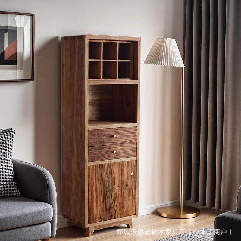 626诧寂架风置物边老柜立柜茶柜收纳民宿古榆木展示实木多宝储物,淘宝优惠券,粉丝福利购,淘宝优惠卷