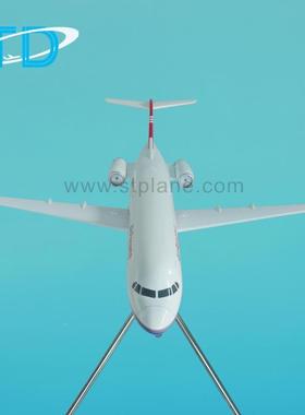 巴马航空F拿okker100克福1001c00mSME大型树脂仿真飞机模型