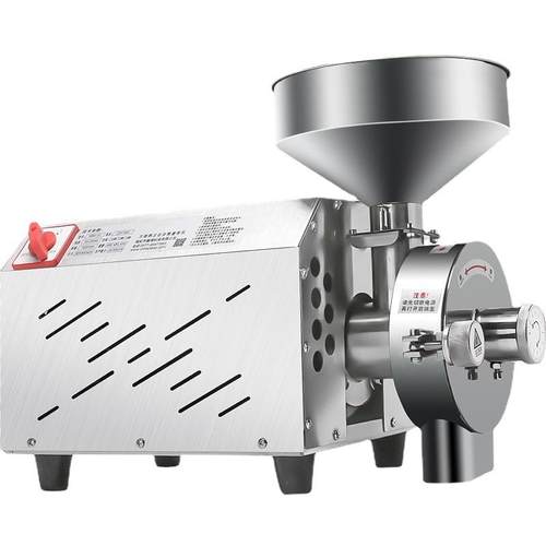 五粉谷粮磨粉机商用磨面打粉机不钢EVW花生锈芝麻碎超杂细研磨机 - 图3