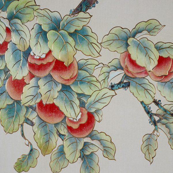 事事如意铜雕画入户玄关装饰画新中式竖版走廊花鸟挂画柿子寓意好,淘宝优惠券,粉丝福利购,淘宝优惠卷