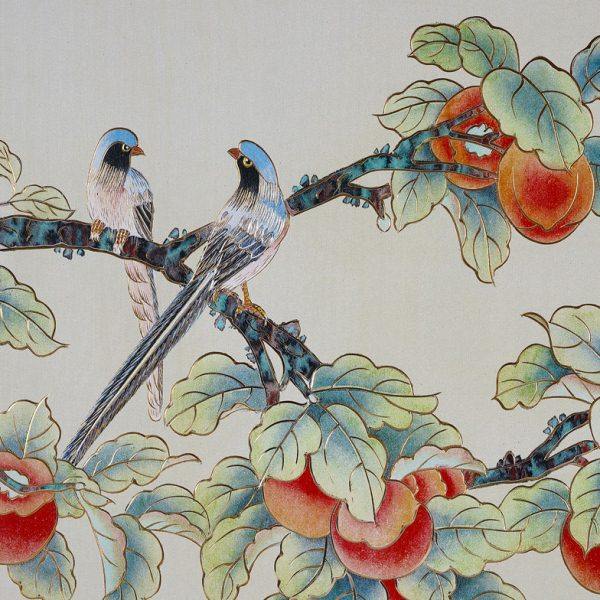 事事如意铜雕画入户玄关装饰画新中式竖版走廊花鸟挂画柿子寓意好,淘宝优惠券,粉丝福利购,淘宝优惠卷