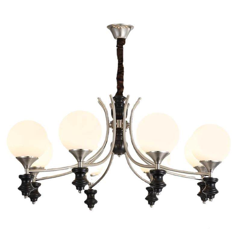 法式中古客厅吊风852灯眼魔豆餐厅灯大气美式护复古实书木主卧房,淘宝优惠券,粉丝福利购,淘宝优惠卷