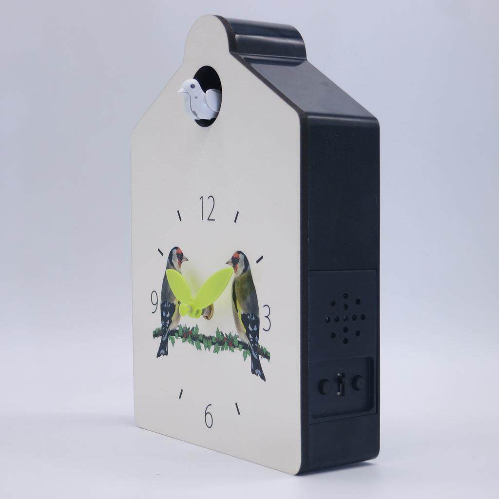 新款整点布谷鸟报时客厅挂钟咕咕鸟叫声办公室台钟,淘宝优惠券,粉丝福利购,淘宝优惠卷