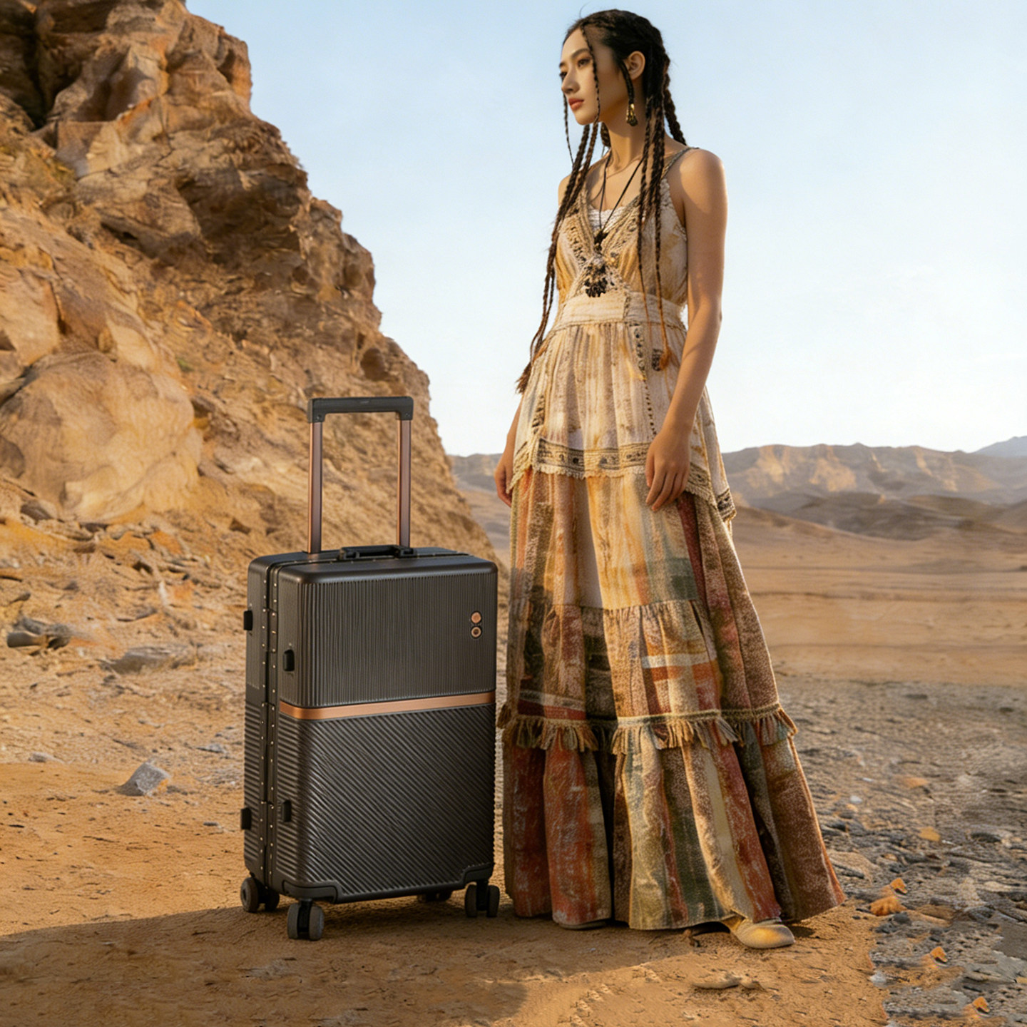 袋鼠行李箱官方旗舰店正品黑色密码箱男生高颜值旅行拉杆皮箱男士,淘宝优惠券,粉丝福利购,淘宝优惠卷