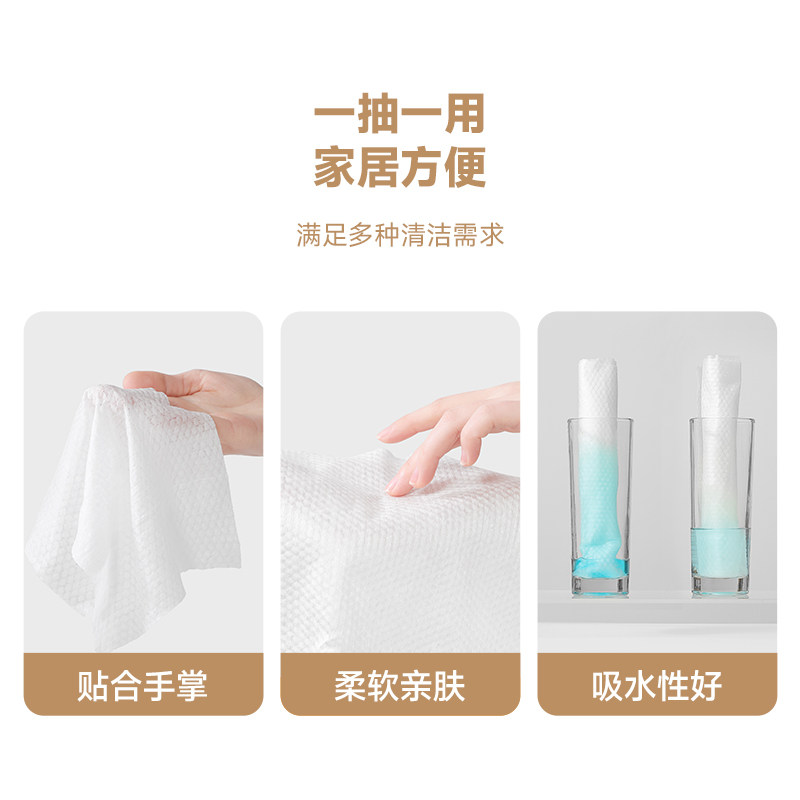 罗莱家居洗脸巾珍珠纹加厚洁面巾莱赛尔纤维柔巾居家抗菌洁面柔巾 缩性实拍商品图