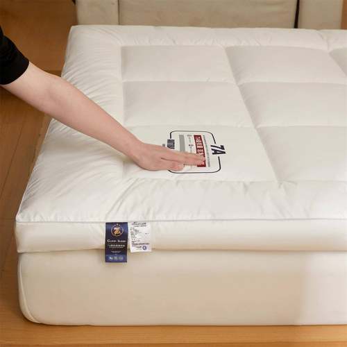 A类加厚酒店丝绒床垫软子家用卧室褥租房用垫学羽生YBS宿舍防滑床 - 图2