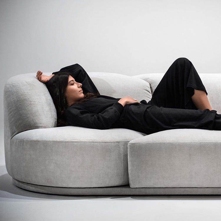 轻奢创意简洁设计师功能多人客厅组合意式乐园旋转棉麻布艺沙发,淘宝优惠券,粉丝福利购,淘宝优惠卷