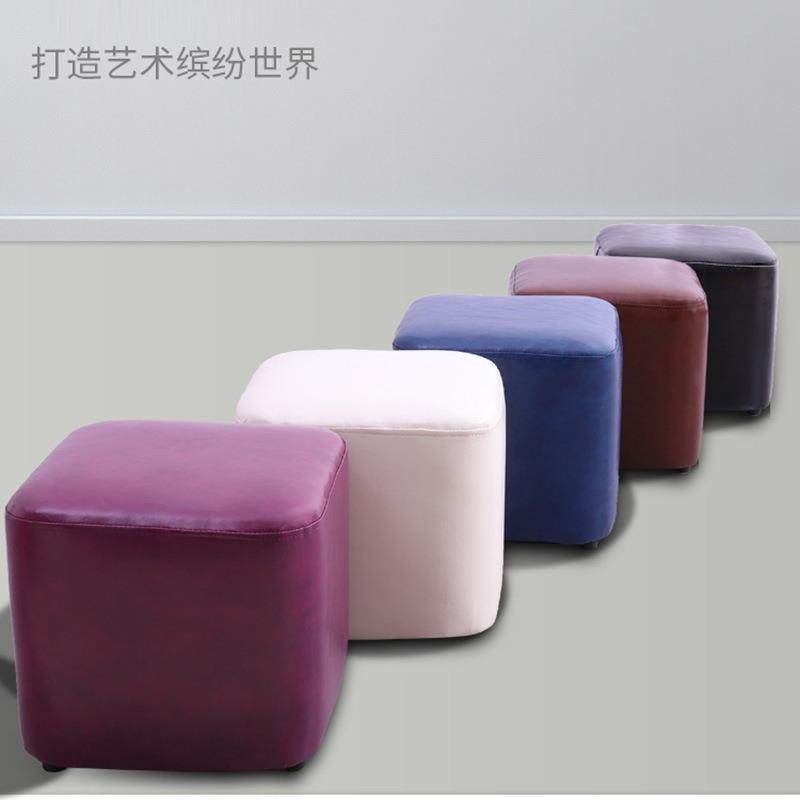 皮墩商用家用客厅方凳茶几凳玄关凳简约梳妆凳ktv小皮墩沙发凳,淘宝优惠券,粉丝福利购,淘宝优惠卷