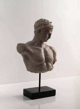 欧式式复古树脂人物雕塑摆件家居饰DXM品厅玄关法陈列客装饰品摆