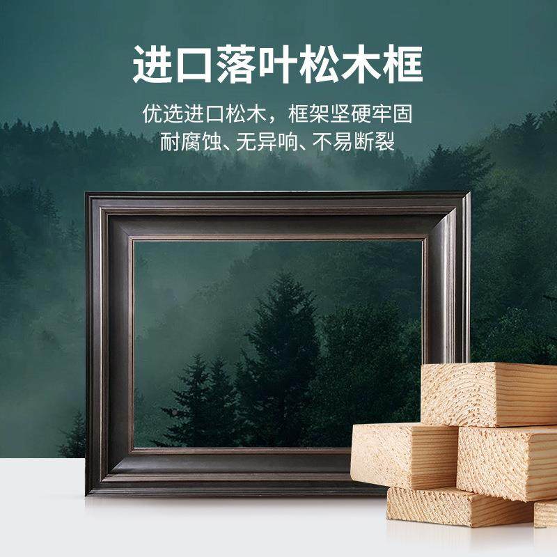 复古中式式实木美油家画寸外框相框装裱架挂墙全福任IIV意大尺镜,淘宝优惠券,粉丝福利购,淘宝优惠卷