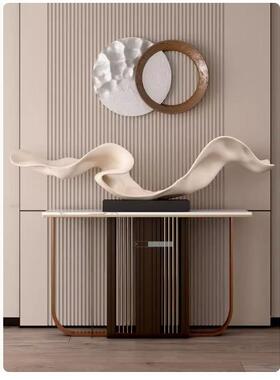 STS-DS-9创意抽象现代艺术品雕塑前台过售道玄关酒店楼商处业中装