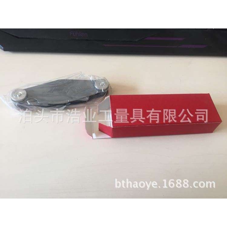 英制29度T型螺纹规1-12TPI16片 公制30度T型螺纹样规2-20mm12片 - 图2