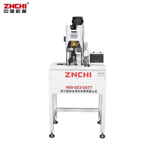 大量供应护套芯线剥皮打端机圆管端子静音多芯线连续自动压着机 - 图0