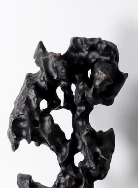 新中假关山太湖石头摆件中店古ES-A6373珊瑚石抽象酒客厅电视柜式