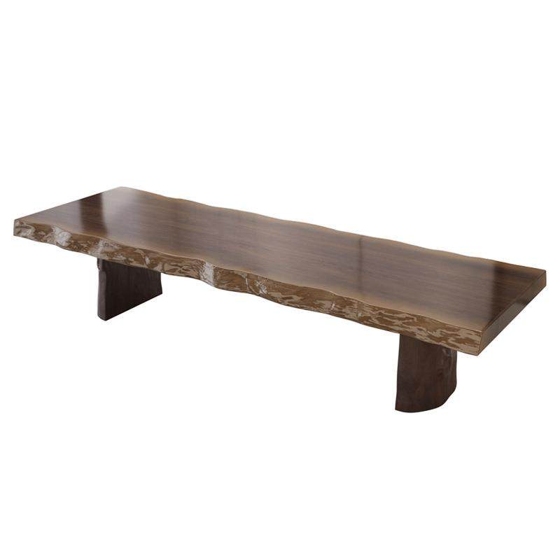 新中式实木茶桌椅组合一体茶台整板茶桌实木全套家用大板原木茶几,淘宝优惠券,粉丝福利购,淘宝优惠卷