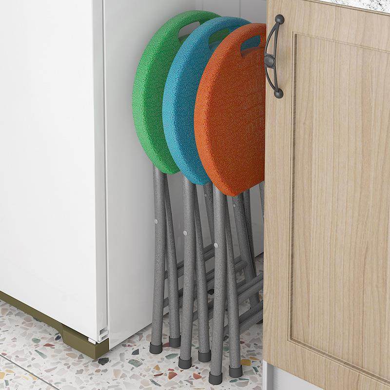 加厚塑料折叠凳子家用餐凳成人高圆凳简约户外便携客厅宿舍小椅子,淘宝优惠券,粉丝福利购,淘宝优惠卷