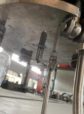 涂四氟带视镜式过滤器非标定制不锈钢过滤器液体分离过滤器