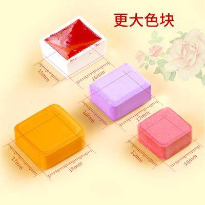 中盛画材固体水彩颜料套装36色手绘颜料铁盒装便携式学生用绘画,淘宝优惠券,粉丝福利购,淘宝优惠卷