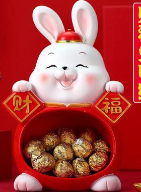 创饰意轻奢收财纳招猫入户鞋柜玄关食钥匙8717收纳零收纳盒客厅家