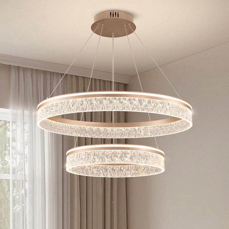 意式轻奢客厅吊灯厅510新款圆端形双圈高餐卧全光谱护眼室吊灯,淘宝优惠券,粉丝福利购,淘宝优惠卷