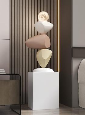 时来运件关转书房落地摆SKD6079办公室级感玄客厅电视柜装饰品乔