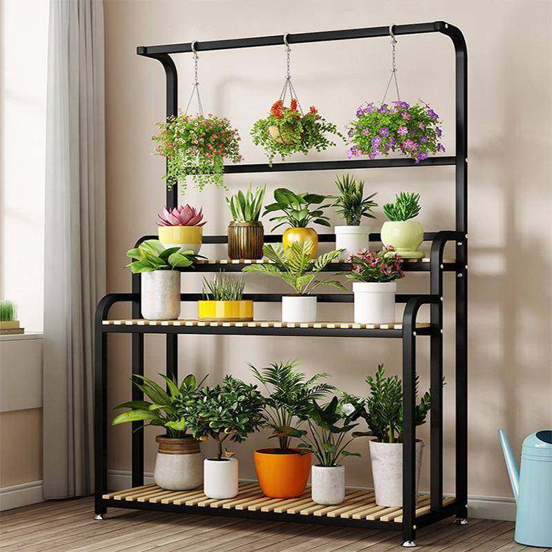 不占地方的花架花架置物架阳台室内吊兰客厅多层铁艺实木绿萝架子,淘宝优惠券,粉丝福利购,淘宝优惠卷