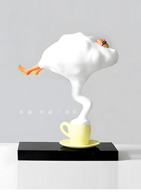 现代风样板间儿童房摆饰件品售楼处女孩书桌题桌面tb-73920画画主