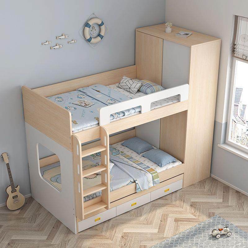 组合床推拉门衣柜床儿童双层床高低子母床三层储物收纳上下床,淘宝优惠券,粉丝福利购,淘宝优惠卷
