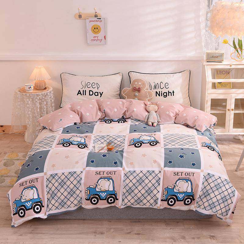 全棉100加厚磨毛被套纯棉被罩学生宿舍单人160x210家用双人加大24,淘宝优惠券,粉丝福利购,淘宝优惠卷