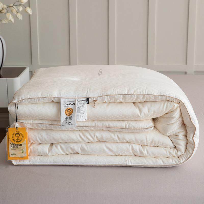 李官奇大豆棉被高端A类提花55纤维冬被不跑春秋被子夏被芯,淘宝优惠券,粉丝福利购,淘宝优惠卷