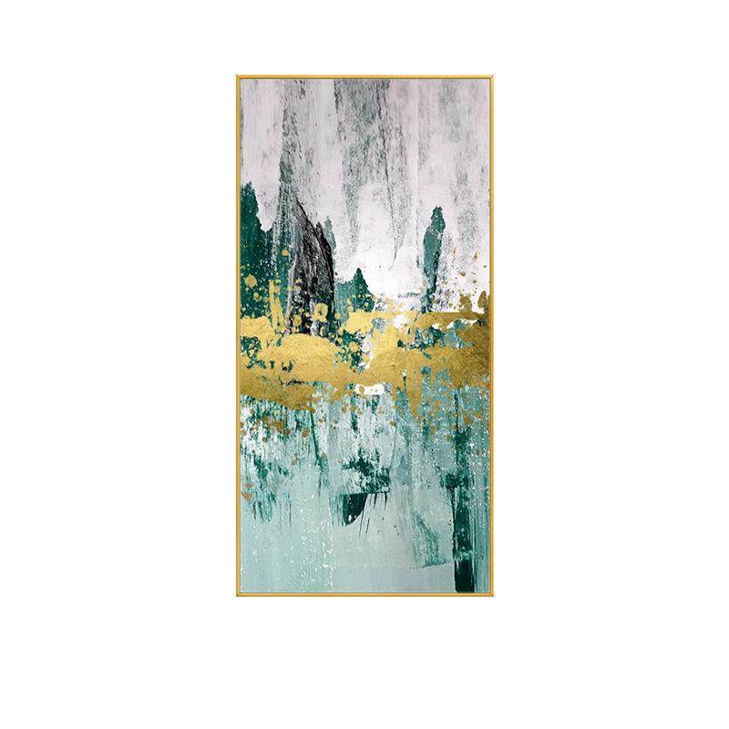 油画手绘新中式玄关金箔抽象黑白山脉装饰画客厅沙发背景走廊挂画,淘宝优惠券,粉丝福利购,淘宝优惠卷