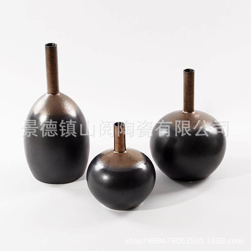 现代简约插花器装饰品欧式陶瓷花瓶梳妆台轻奢花瓶客厅摆美式摆件,淘宝优惠券,粉丝福利购,淘宝优惠卷