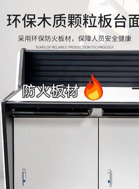 调度台监控操作台监控台指挥中心控制台双联三联烤漆中控室控制台