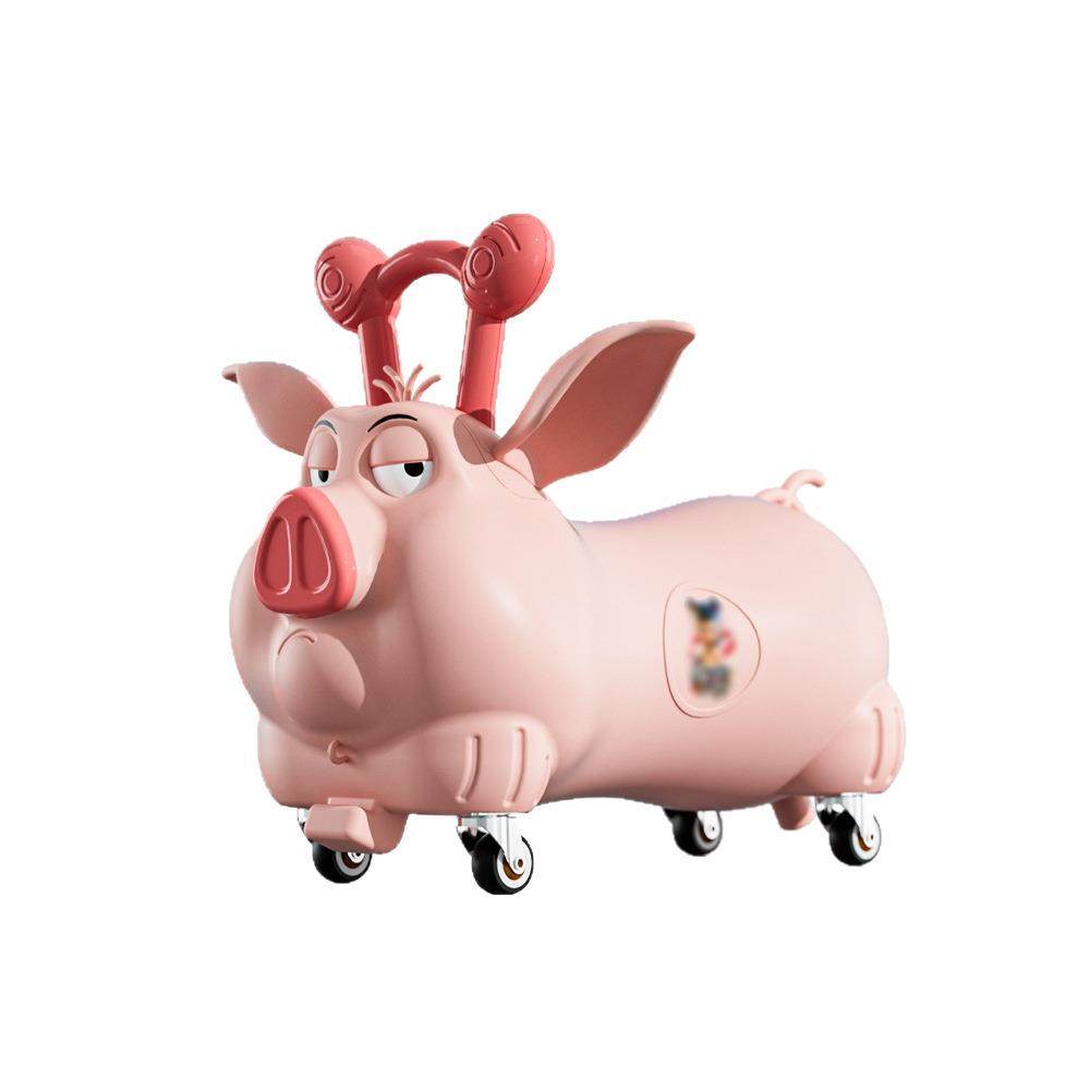 哪吒飞天猪儿童滑行车平衡车四轮漂移扭扭车三岁宝宝学步溜溜车,淘宝优惠券,粉丝福利购,淘宝优惠卷