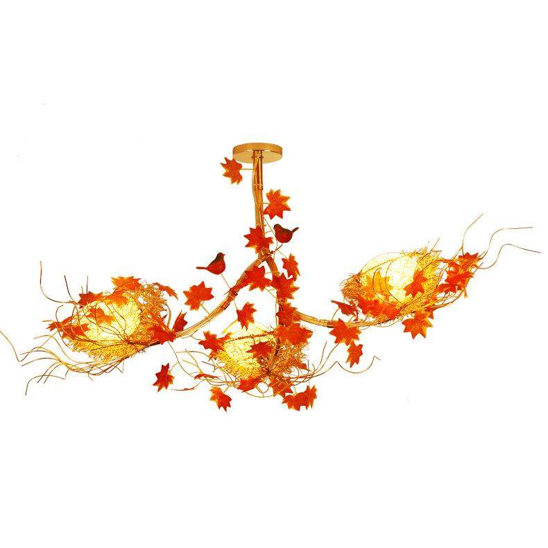 温馨LED室吸饰顶灯个性卧鸟道巢餐厅灯阳台灯创192意鸟窝玄关过灯,淘宝优惠券,粉丝福利购,淘宝优惠卷