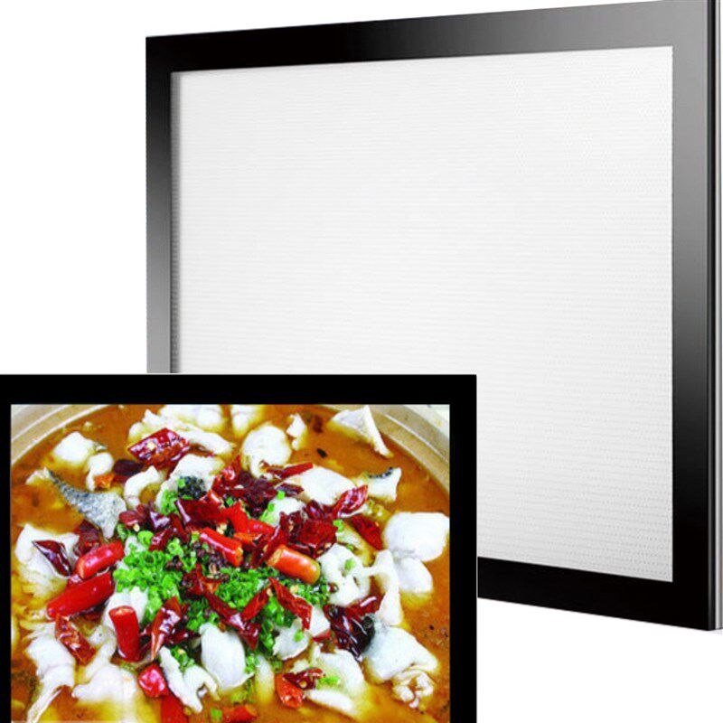 无线强磁LED发光灯箱牌酒店宾馆饭店菜品展示点菜墙价目表点菜单 - 图3