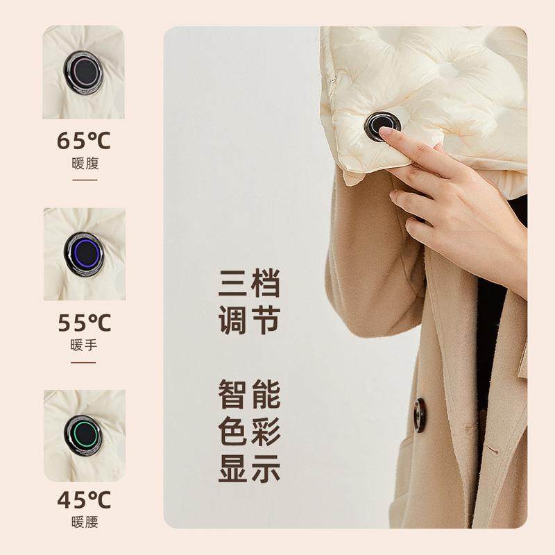2024新款USB石墨烯无水暖手袋插电式防爆高颜值可爱智能发热敷,淘宝优惠券,粉丝福利购,淘宝优惠卷