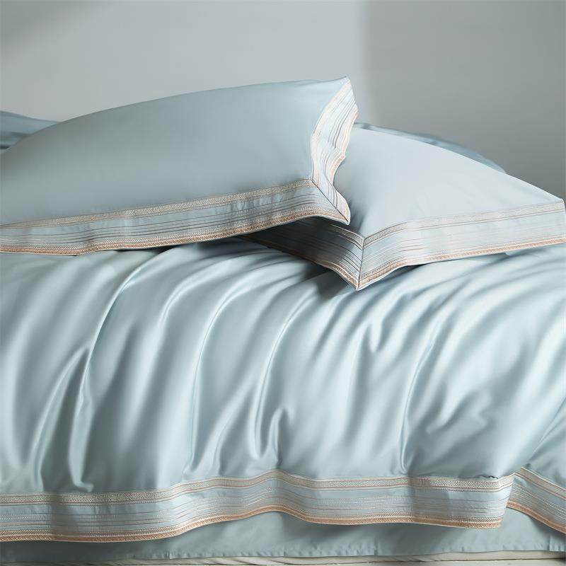 高档长绒棉四件套欧式全棉纯棉裸睡床品4件套床单床笠款被套,淘宝优惠券,粉丝福利购,淘宝优惠卷