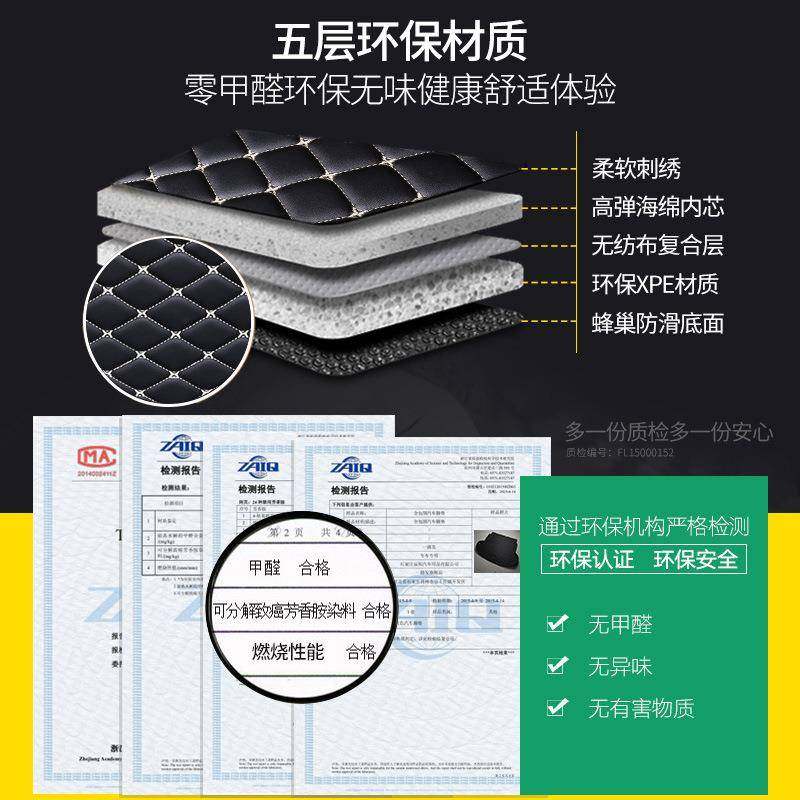 2019款19比亚迪宋专用dm汽车后备箱垫尾箱垫全包围max大全6座7七 - 图2