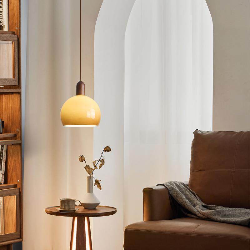 法式复古全光谱卧室床头吊灯中古诧寂风民宿餐厅吧台柿子小吊灯,淘宝优惠券,粉丝福利购,淘宝优惠卷