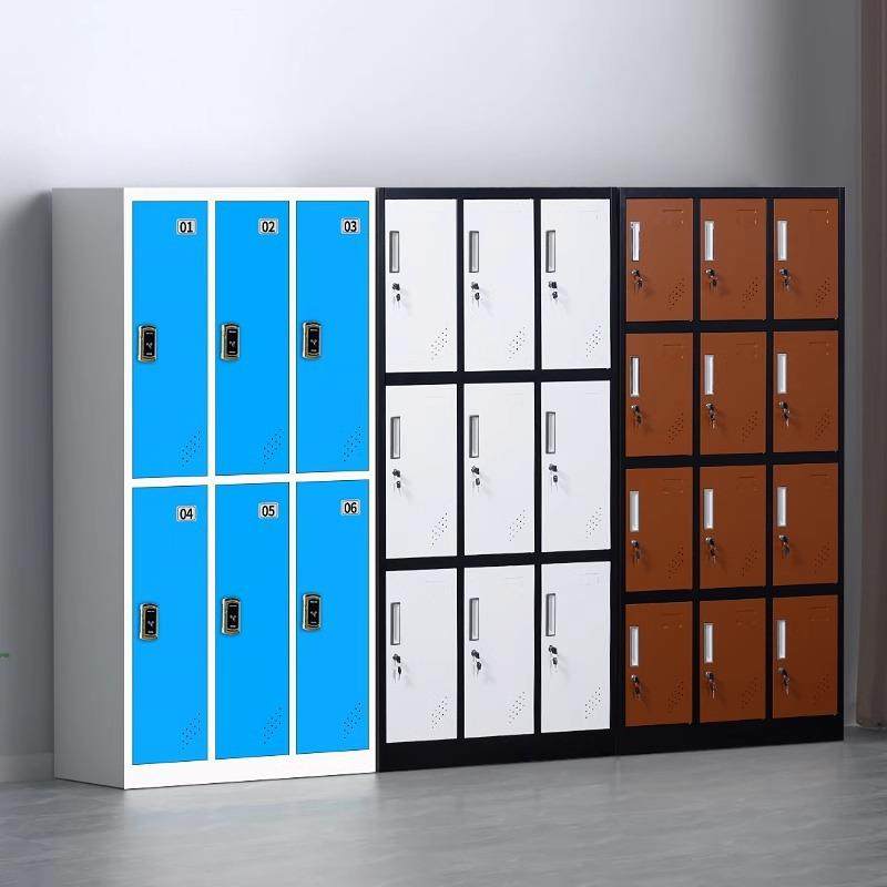 彩色更衣柜员工储物柜存包柜健身房换衣柜铁皮收纳柜办公室储物柜,淘宝优惠券,粉丝福利购,淘宝优惠卷