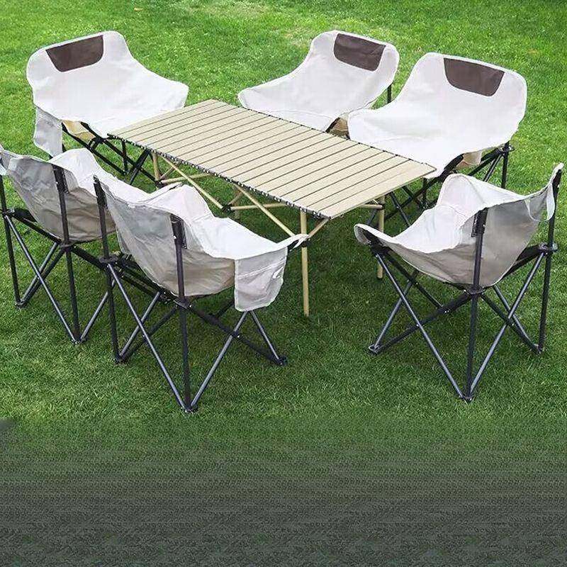 户外折叠桌子套装一整套露营桌椅椅蛋卷桌便携式月亮椅烧烤桌野餐,淘宝优惠券,粉丝福利购,淘宝优惠卷