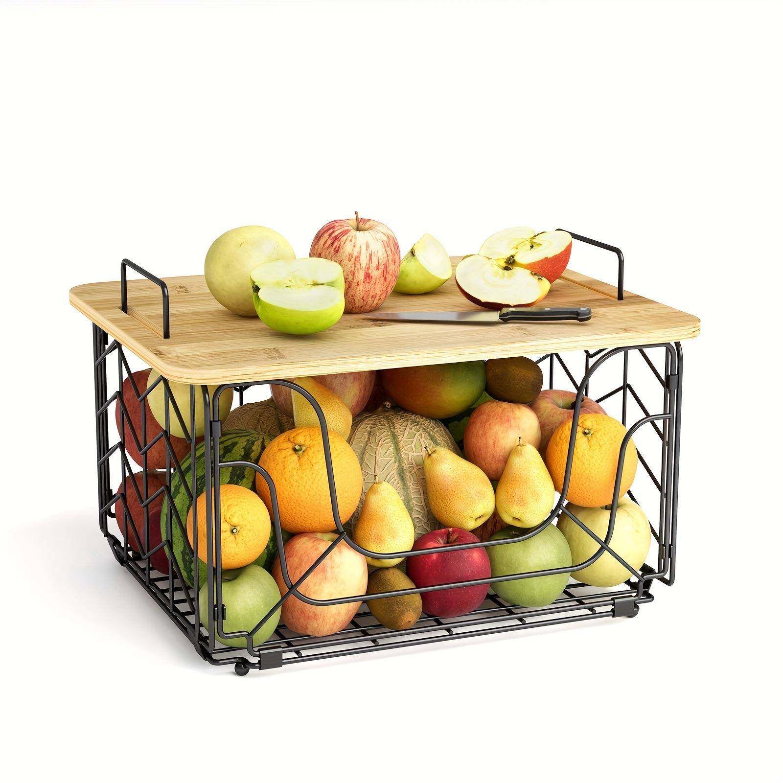 厨房收纳篮家用水果篮桌面置物架储物架收纳筐置物篮收纳架子,淘宝优惠券,粉丝福利购,淘宝优惠卷