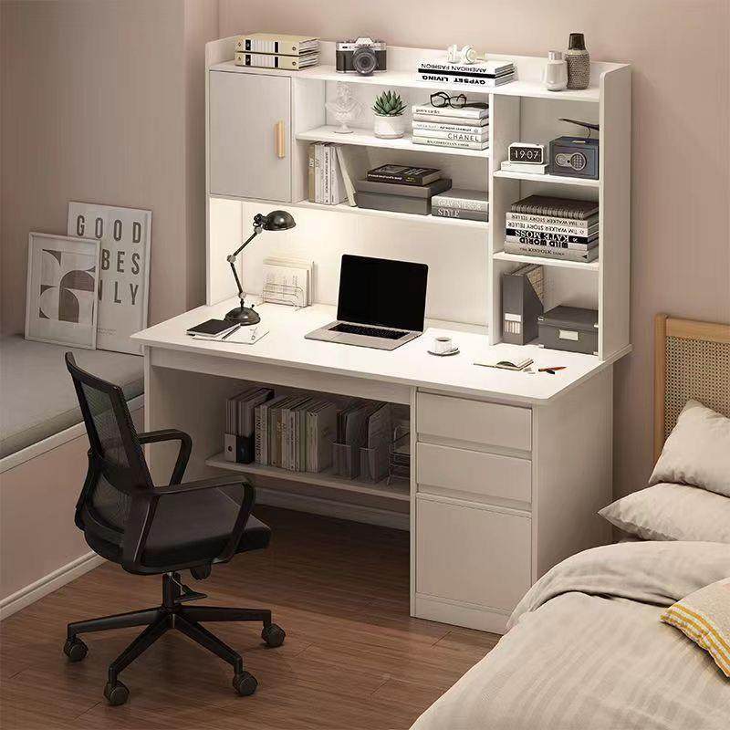 书桌书架一体桌卧30369室学学习桌字桌子带书柜写组生合用台式电,淘宝优惠券,粉丝福利购,淘宝优惠卷