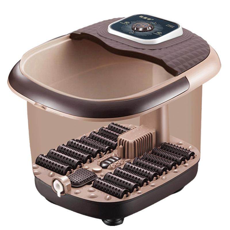 足浴盆气泡熏蒸全自动电动加热恒温家用洗脚盆足疗按摩器泡脚深桶,淘宝优惠券,粉丝福利购,淘宝优惠卷