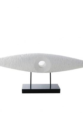 美豹新中式雕摆件售楼艺品术39装置样板房玄关酒处店大堂走廊塑摆