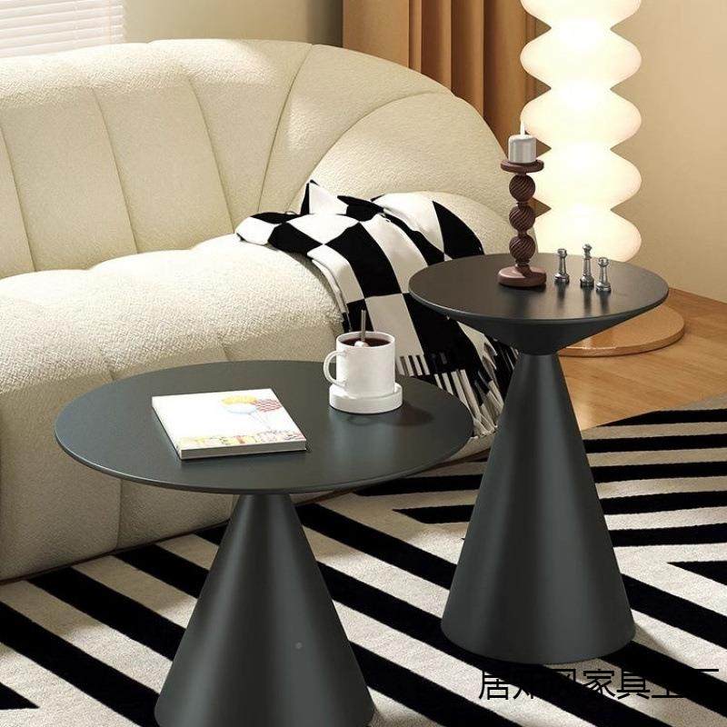 轻奢创边几XKN桌现代客发茶几小桌厅子民宿圆桌铁意艺床边桌整沙,淘宝优惠券,粉丝福利购,淘宝优惠卷
