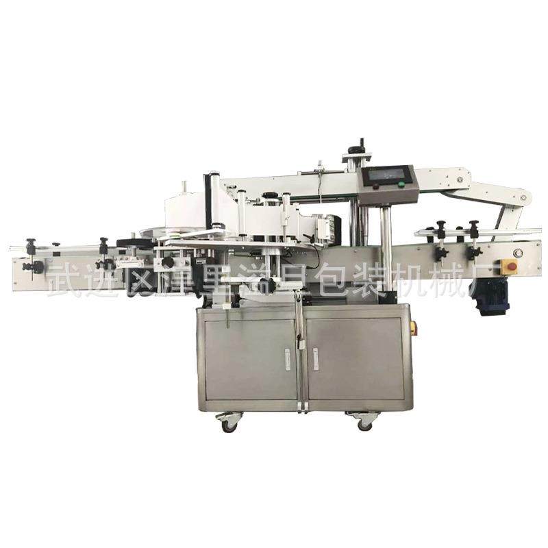 全自动双侧面贴标供应不干胶漱口水清洁剂立式不干胶贴标机,淘宝优惠券,粉丝福利购,淘宝优惠卷